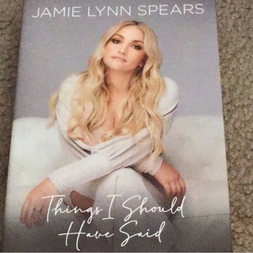 FREEE W/PURCHASE Things I Should Have Said Book by Jamie Lynn Spears